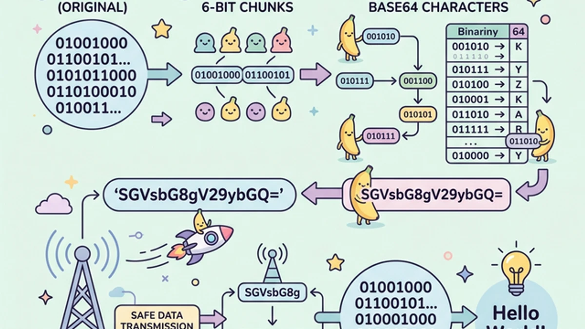 Understanding Base64 Encoding: When and Why to Use It